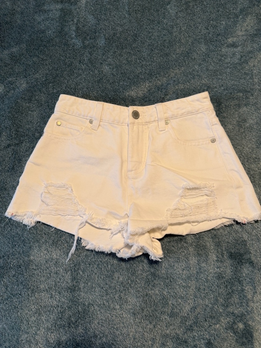 Alice + Olivia Amazing High Rise Vintage Short in Wash Vintage Sugar Size 25